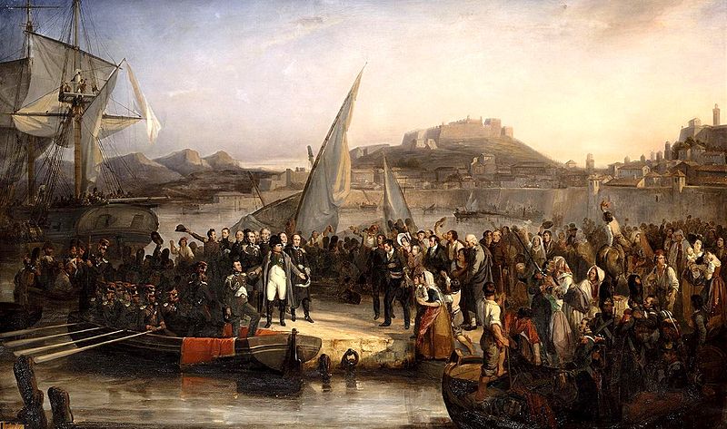 Napoleon_forletElba-WikiCommons.jpg (106949 bytes)